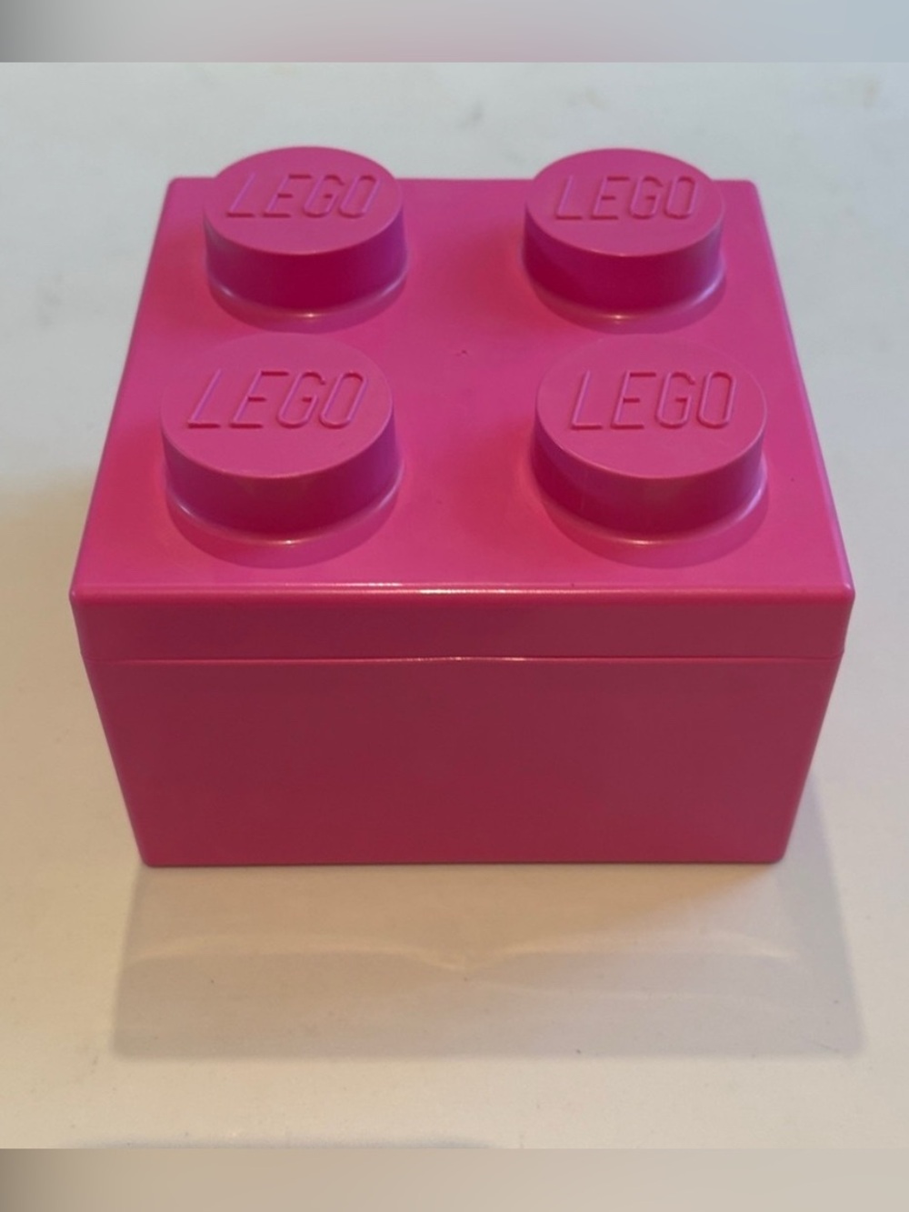 Lego Pink Storage Brick